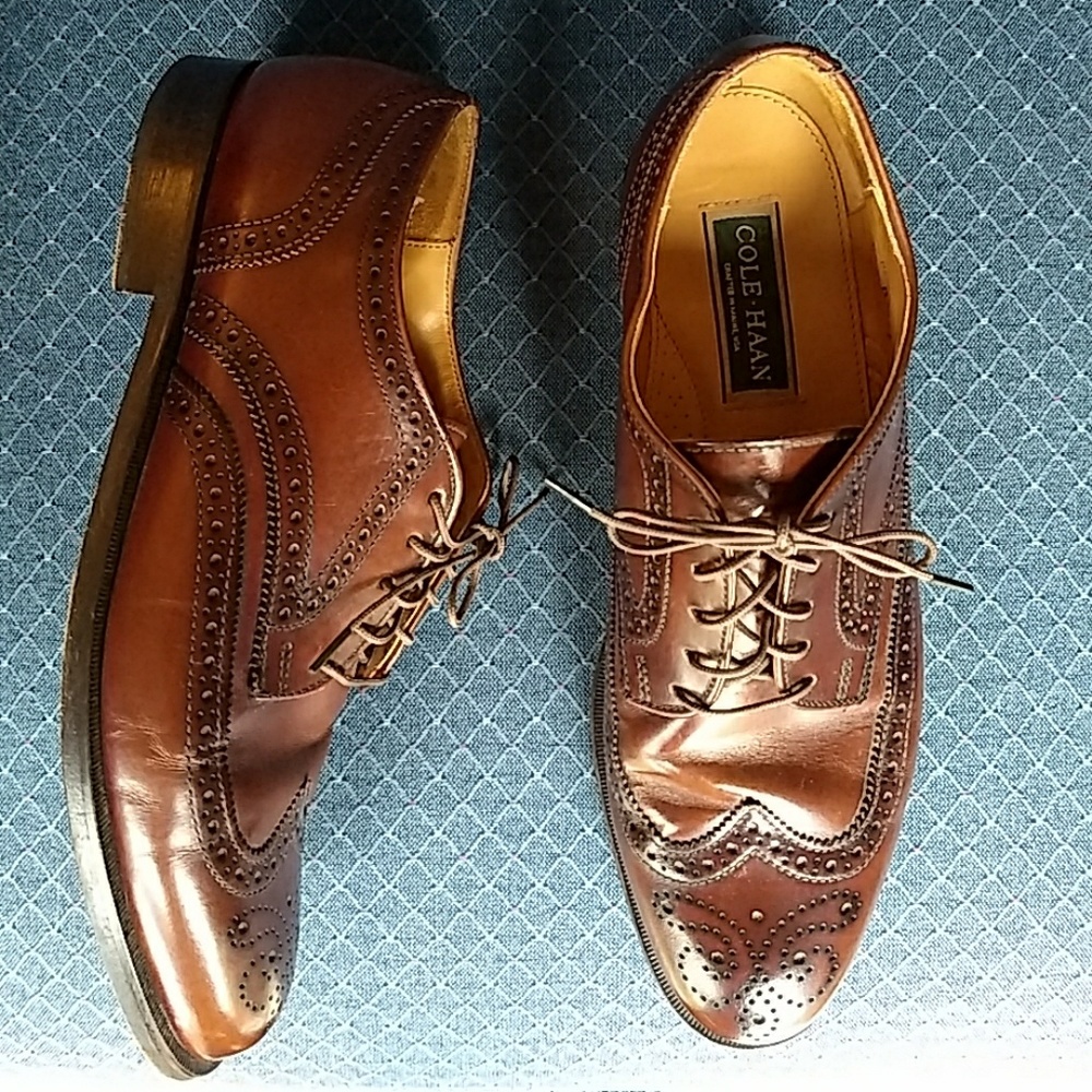 Cole Haan Wingtip Dress Shoes